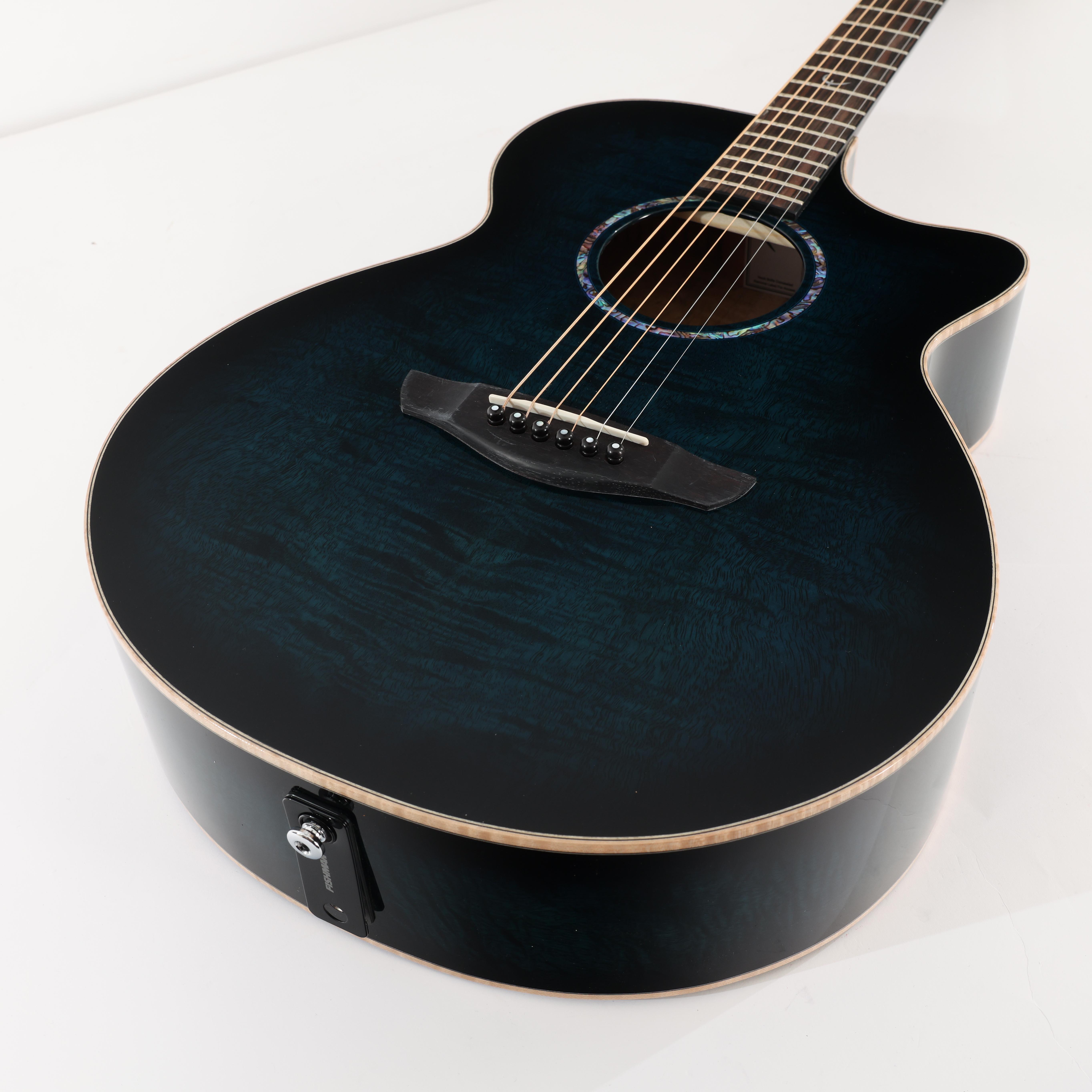 Faith Venus Blue Moon Burst Mango Electro Acoustic with Hardcase